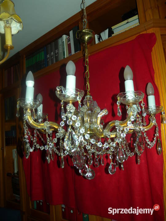 Żyrandol kryształowy Maria Theresa 8 ramienny