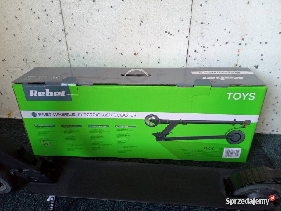 Hulajnoga elektryczna   Rebel Fast Wheels stan Biała Podlaska