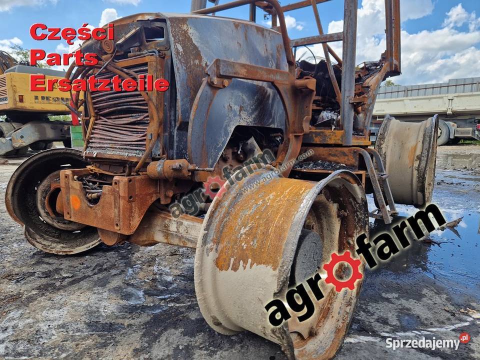 Claas Celtis 456 części skrzynia biegów silnik