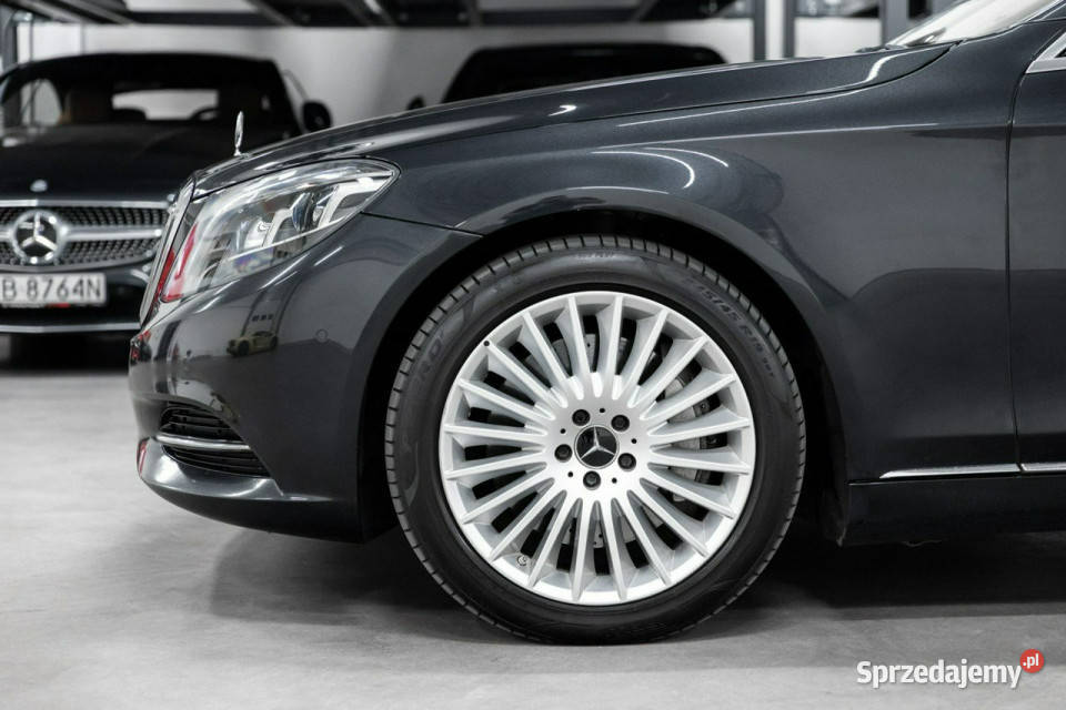 Mercedes S 500 4Matic Long 47 V8 455 Salon elektrochrom. lusterka boczne Mercedes-Benz Węgrzce sprzedam