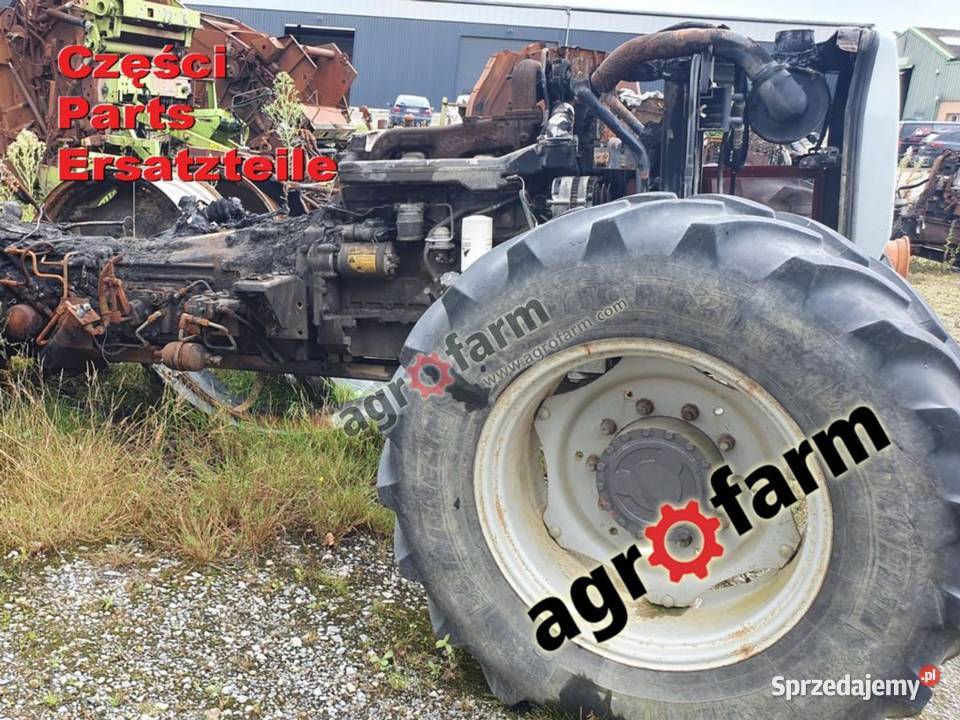 Massey Ferguson 6180 części skrzynia biegów oś Byków