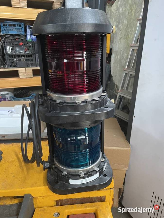 Lampa nawigacyjna masztowa podwójna dwukolorowa śląskie Dąbrowa Górnicza sprzedam
