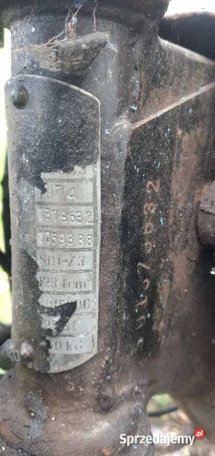 Wsk 125 garbuska z 1974r WSK Skarżysko-Kamienna