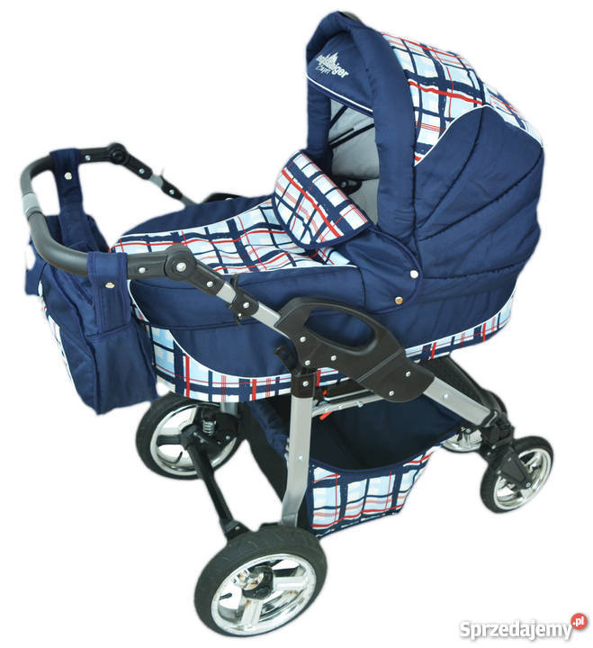 Bergsteiger Capri wózek dziecięcy niebieski 3w1 małopolskie Kraków