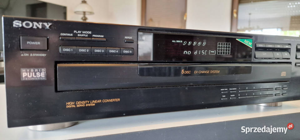SONY odtwarzacz CD player CDP C 345 CDPC345 Międzychód sprzedam