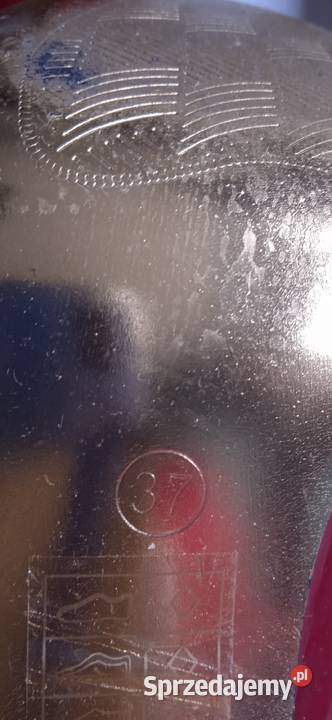 WIŚNIOWE LAKIEROWANE MARKOWE SZPILKI r 37 skóra Piła