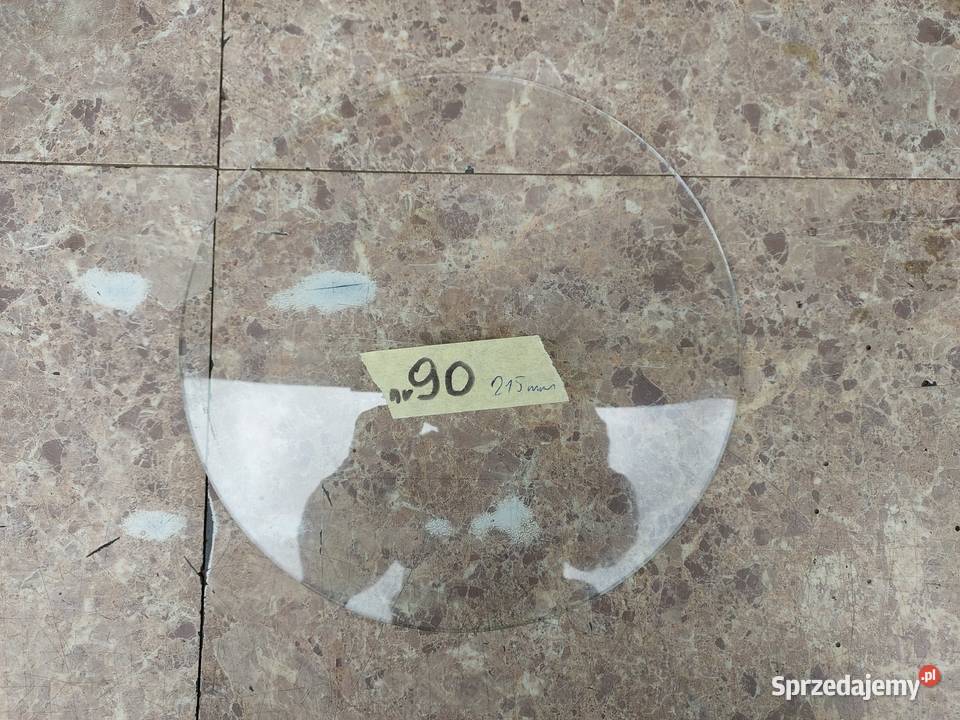 90 Szkło szyba wypukła starego zegara 215mm pomorskie Tczew