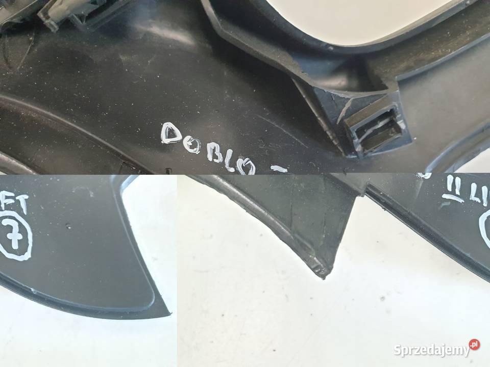Fiat Doblo II lift DEKOR KONSOLI ŚRODKOWEJ ramka sprzedam