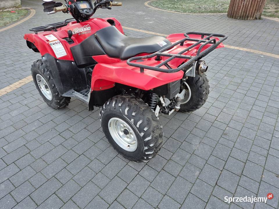 Suzuki kingquad 700 Rok produkcji 2007 Mińsk Mazowiecki
