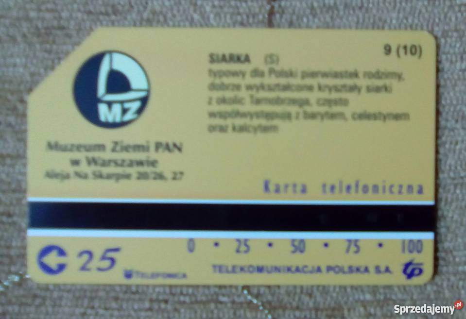 SIARKA POLSKI MINERAŁ Z OKOLIC TARNOBRZEGA Piszczac sprzedam