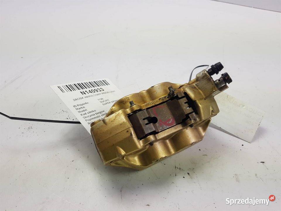 ZACISK HAMULCOWY PRZÓD LEWY SUPER SPORT 750 kujawsko-pomorskie Lipno