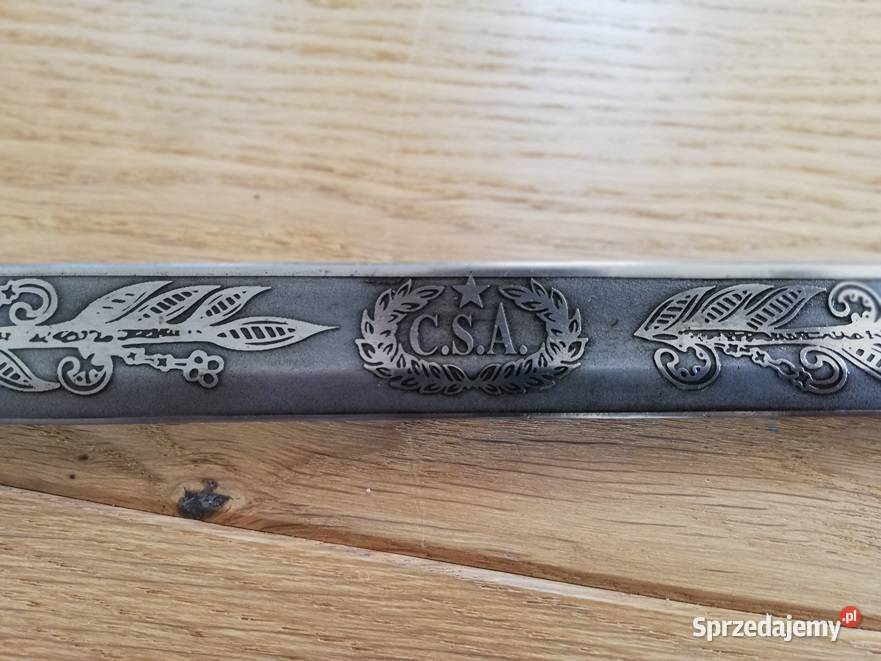 Piękna szabla amerykańska WJMcelroy Militaria łódzkie Łódź
