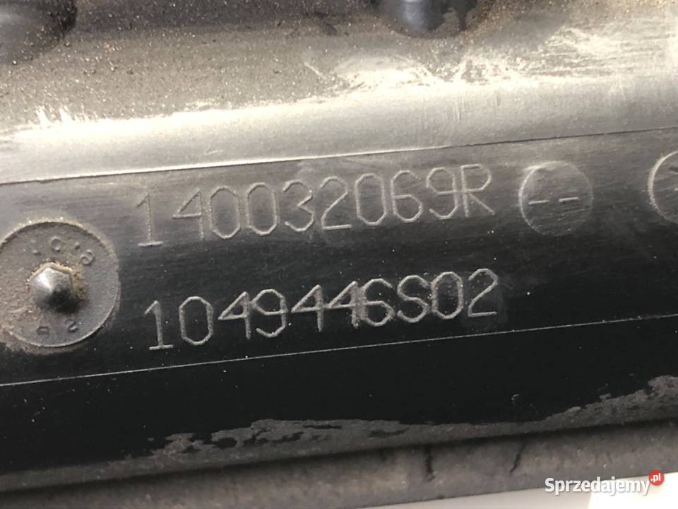 KOLEKTOR SSĄCY RENAULT SCENIC III 140032069R 14 osobowe