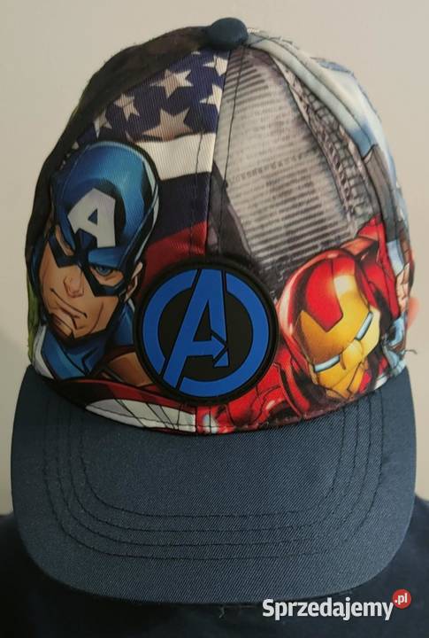 Czapka z daszkiem Avengers Marvel 54 Nakrycia głowy, szaliki i rękawiczki Warszawa