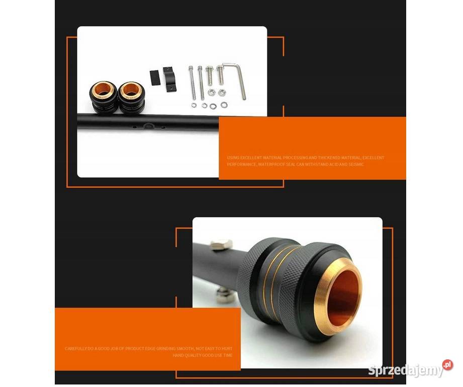 Stelaż motocyklowy pod halogeny lightbary metal Sosnowiec