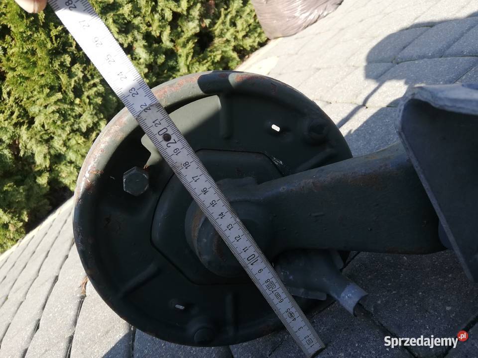 Oś skrętna Alko Knott przyczepa 1500 v 130 Sieciechów