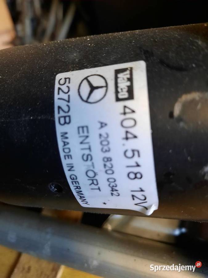 Mechanizm wycieraczek Mercedes w203 Mieleszyn
