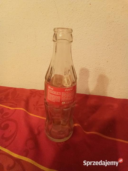 Pusta butelka szklana kolekcjonerska coca cola Pozostałe mazowieckie Warszawa