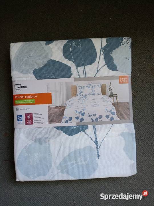 Nowa pościel livarno 160200 biały Komplety pościeli Ropczyce
