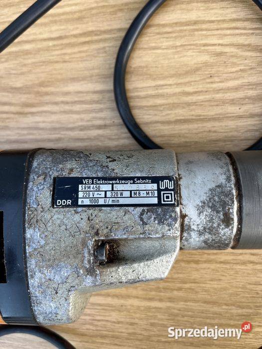 Buława wibrator zageszczarka do betonu 1650W Multiszlifierki Tuliszków sprzedam