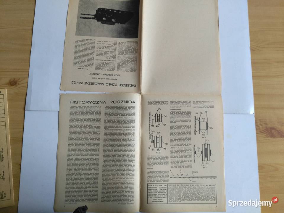 Mały Modelarz 21980 Radzieckie działo samobieżne Dąbrowa Górnicza