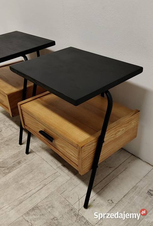 szafki nocne loft modernizm vintage design Nocne łódzkie Radomsko