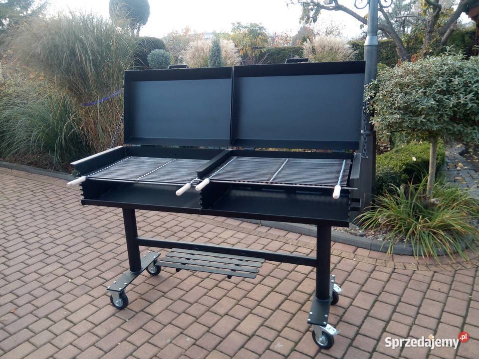 Gastronomiczny grill cateringowy DWUKOMOROWY Grillowanie Damasławek sprzedam