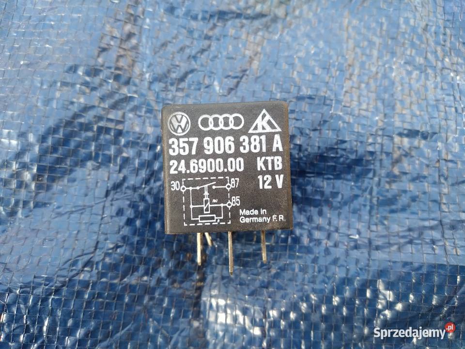 VW Golf III 19 tdi przekaźnik pompy 357906381A Strzelce Krajeńskie