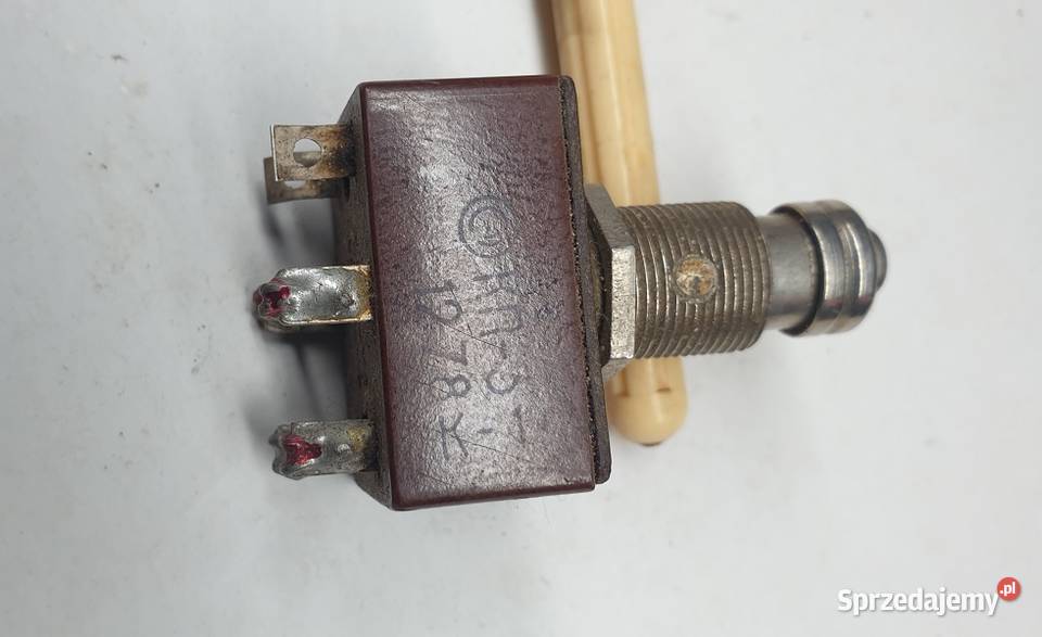 Przełącznik przyciskowy chwilowy Części i akcesoria Reszel