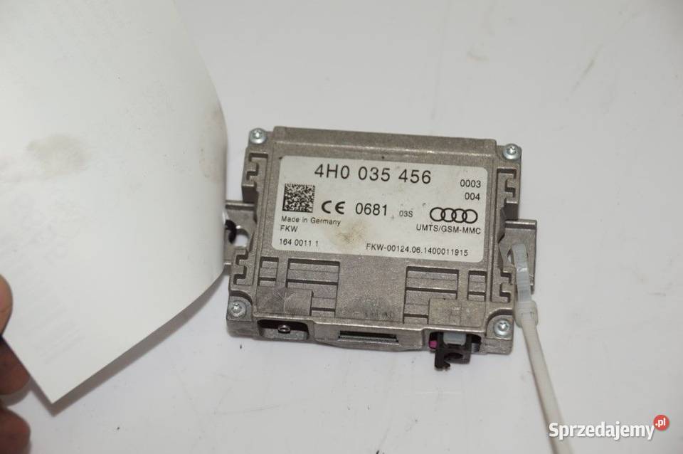 4H0035456 OCTAVIA 3 MODUŁ ANTENOWY kujawsko-pomorskie Lipno sprzedam