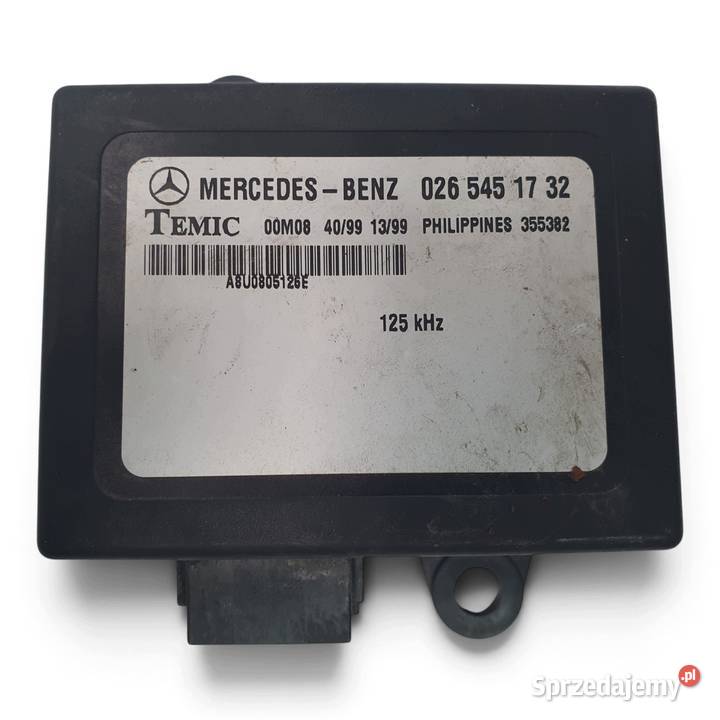 MODUŁ STEROWNIK IMMOBILAIZERA Mercedes Sprinter lubelskie