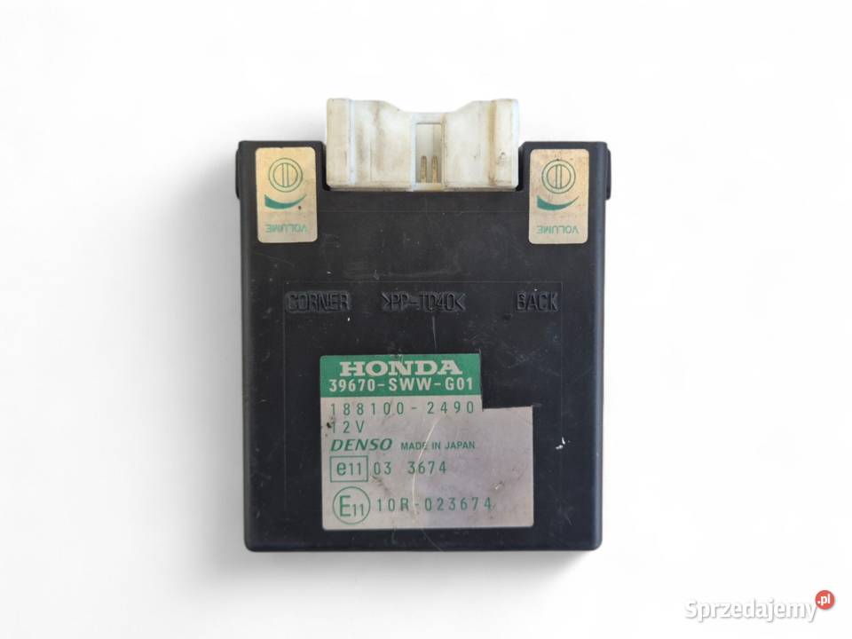 MODUŁ STEROWNIK PARKOWANIA PDC HONDA CRV III 3 Działoszyce sprzedam