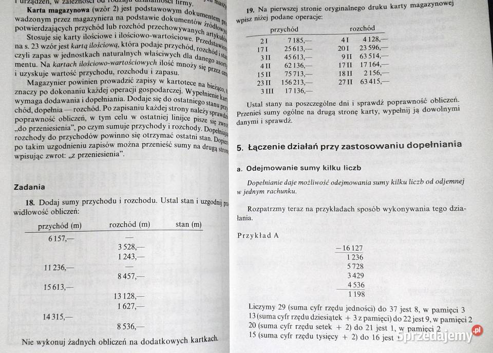 Arytmetyka gospodarcza Iza Sobocińska Rok wydania 1997 Chełm sprzedam