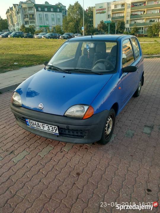 Fiat Seicento 0.9 2001r. niski przebieg polski salon
