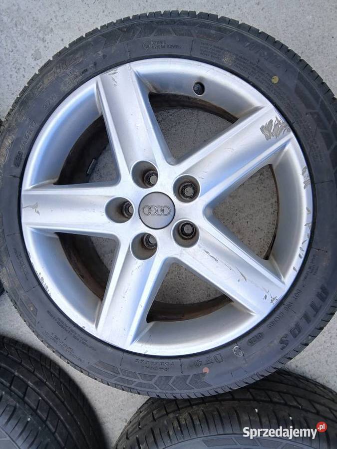 4x Felgi aluminiowe 4F0601025E Audi A4 B6 75Jx17 Szczerbice sprzedam