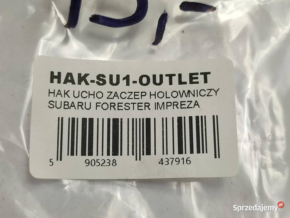 HAK UCHO ZACZEP HOLOWNICZY SUBARU FORESTER