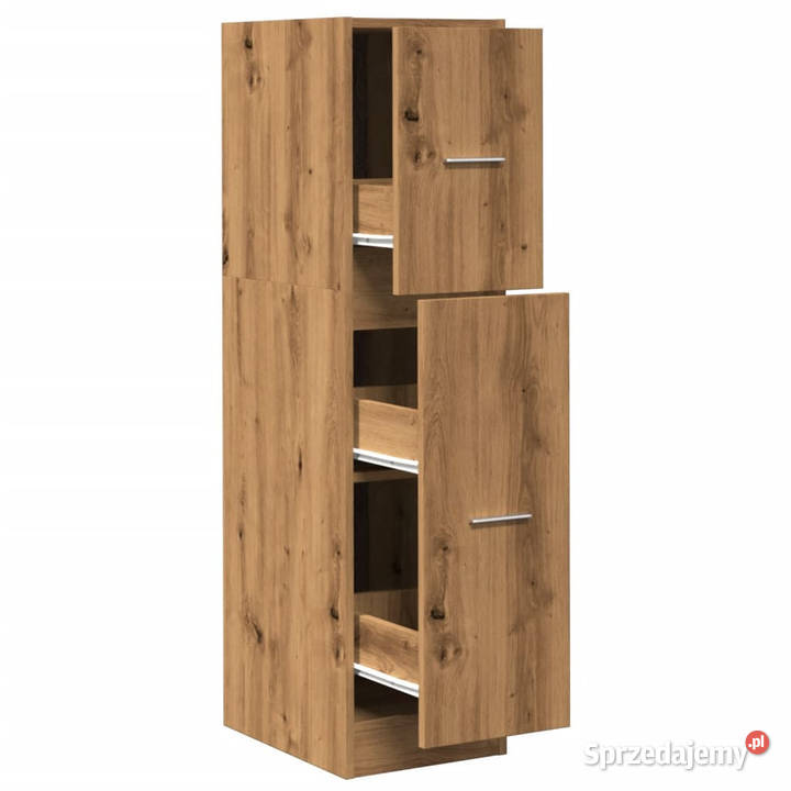 Szafka apteczna dąb artisian 30x41x118 WM855168