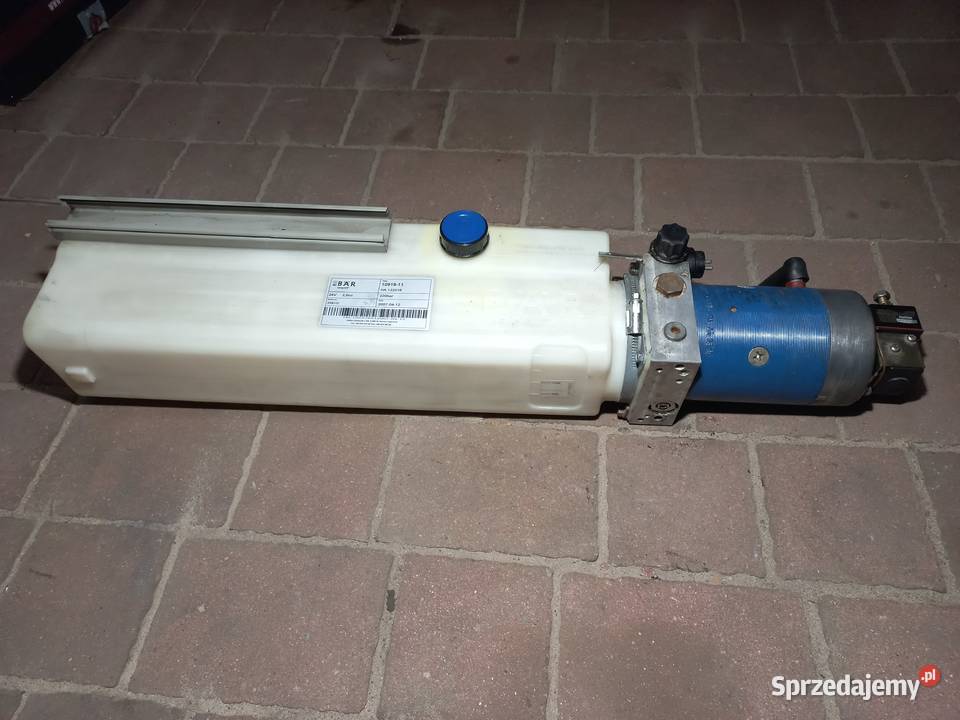 Agregat hydrauliczny silnik 24V pompa winda Bar Przykona