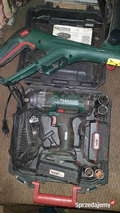 Klucz udarowy Parksaid 2 x bateria plus Brzozów