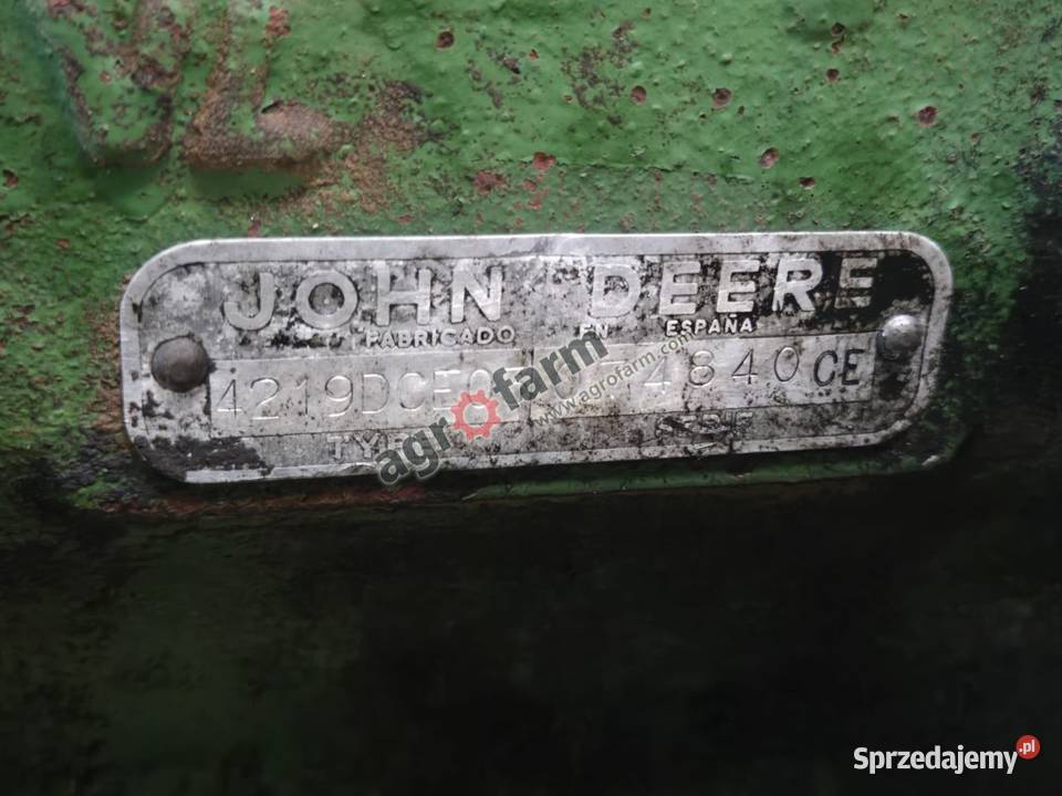 Silnik John Deere 2130 2030 4219D 4219DCE03 dolnośląskie Byków