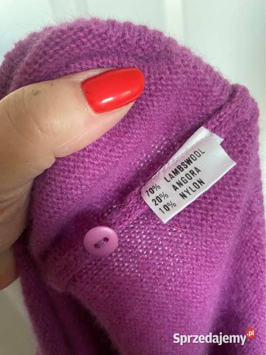 Sweter damski z wełny dziewiczej i angory w Legnica