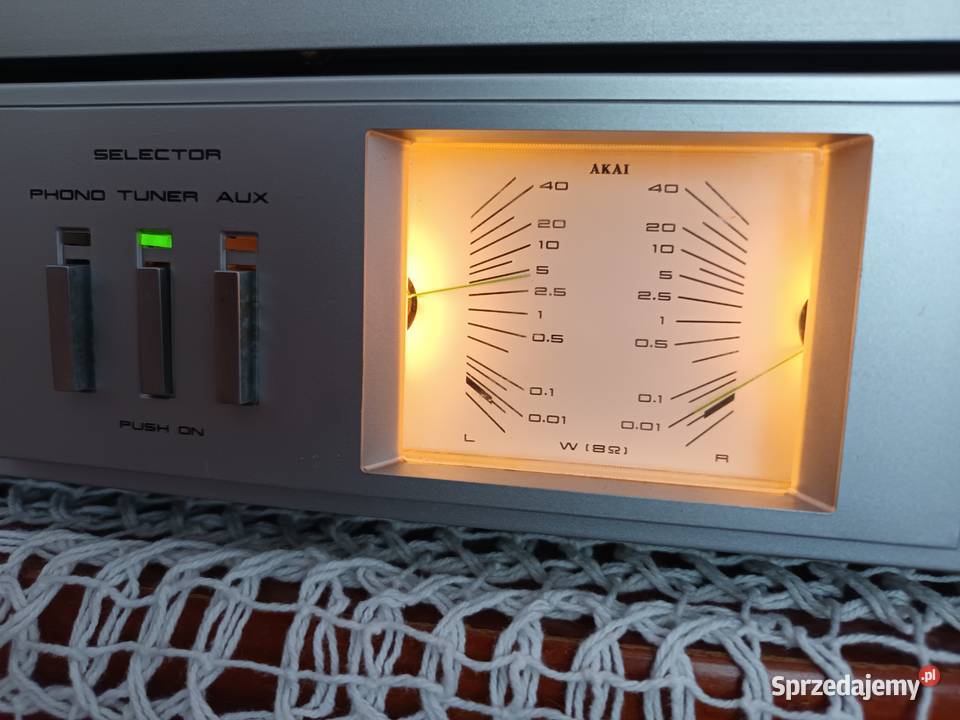 Zestaw Wzmacniacz Akai AM U01 Tuner AT K02 Tychy