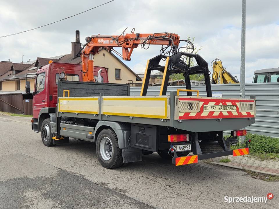 Mercedes ATEGO 1523 1223 HDS Żuraw Dźwig Chwytak elektryczne szyby Łańcut