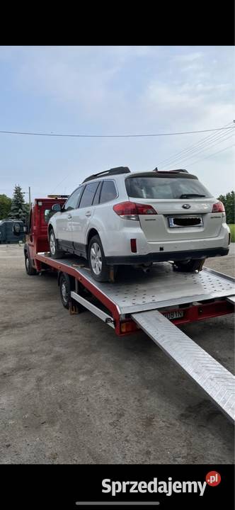 pomoc drogowa auto laweta transport maszyn Mińsk Mazowiecki
