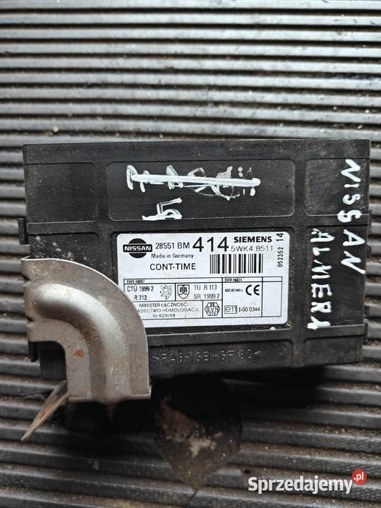 Moduł komfortu nissan n16 5WK4 8511 osobowe lubelskie Puławy