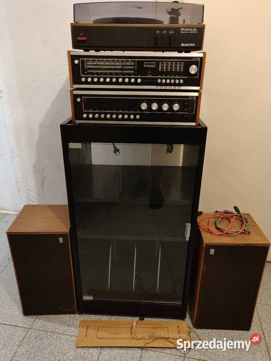 Zestaw Unitra Kleopatra Emanuel plus kolumny i mazowieckie