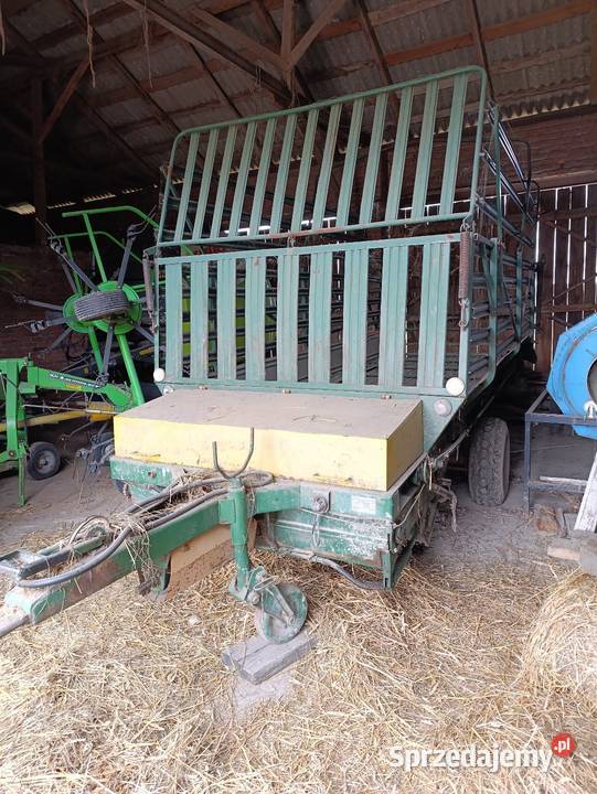 Sprzedam przyczepę do siana lubelskie Bronisławka