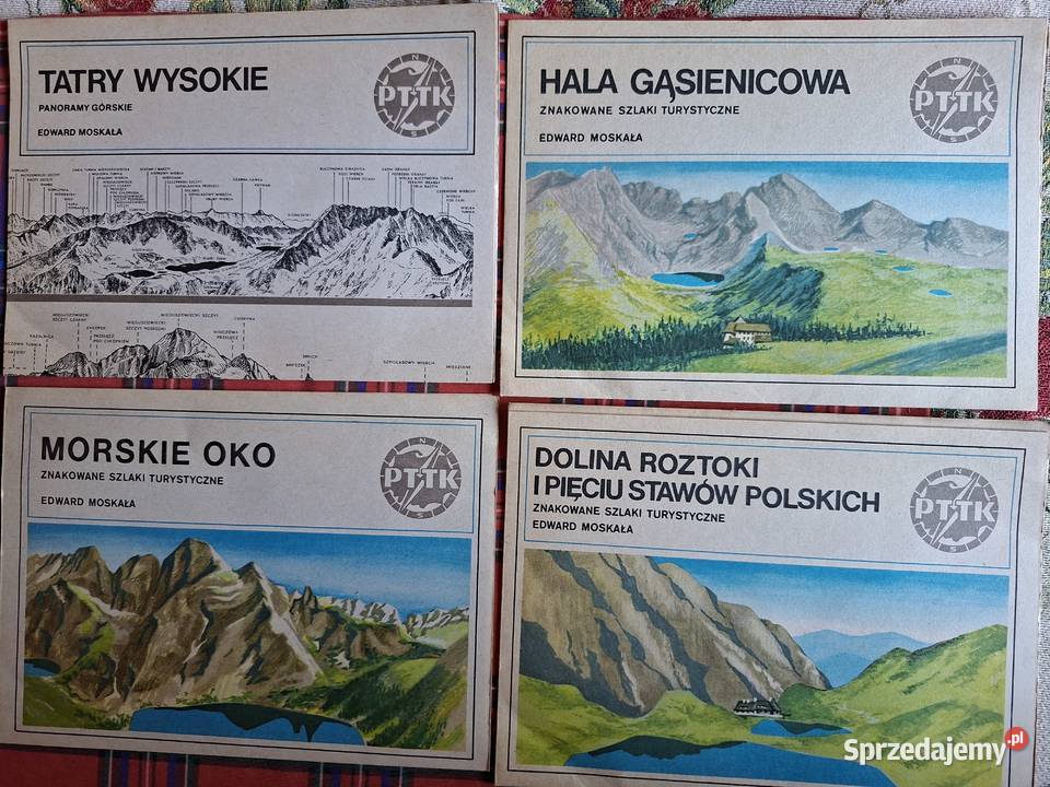 Tatry Polskie w panoramachEdward Moskała Rok wydania 1985 Kraków