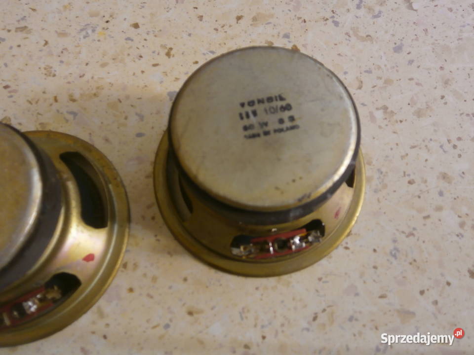 Głośniki GDM 1060 8ohm Tonsil do regeneracji 2 Łódź