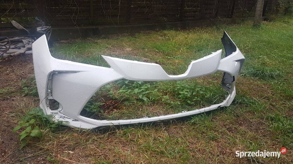 Toyota Corolla zderzak przód biały Warszawa